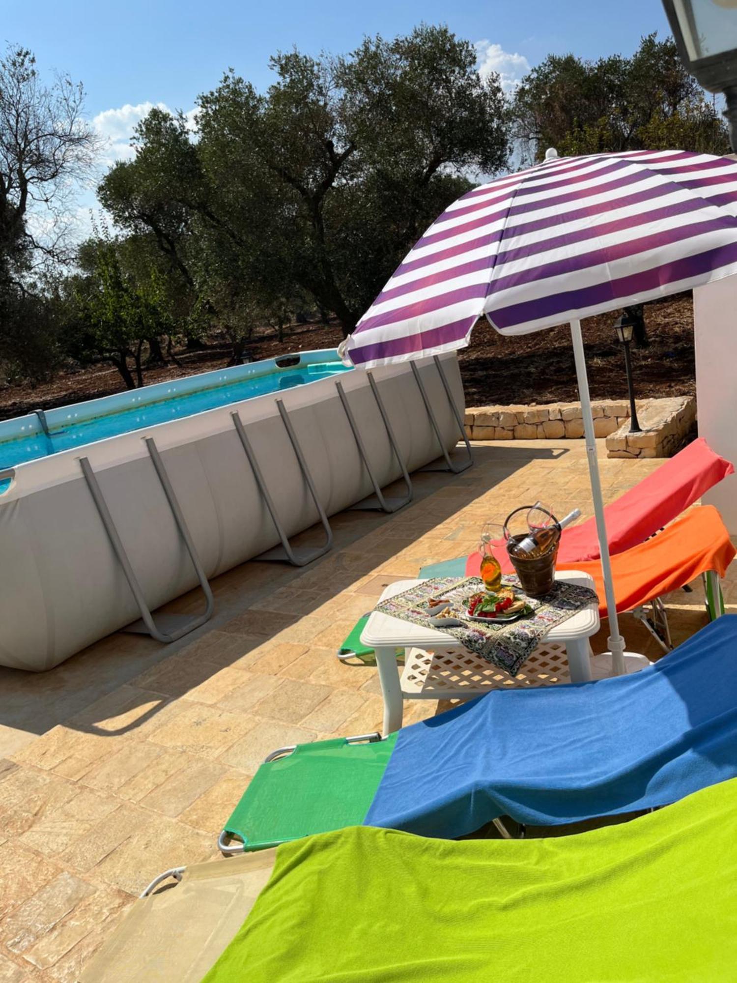 Chateaux Des Trulli San Michele Salentino Eksteriør billede